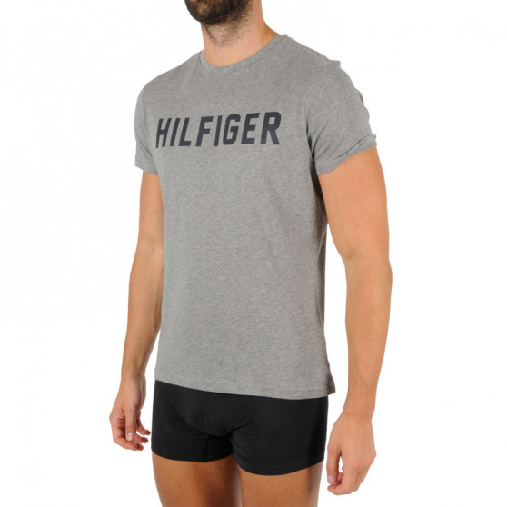 Moška majica Tommy Hilfiger siva (UM0UM02011 PG5)