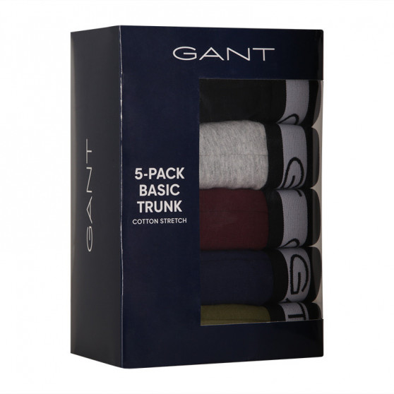 5PACK Moške boksarice Gant večbarvne (902035553-320)