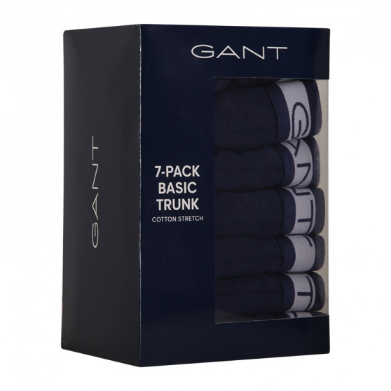 7PACK moške boksarice Gant modre (902137003-405)