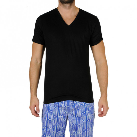 3PACK Moška majica Calvin Klein črne (NB4012A-001)