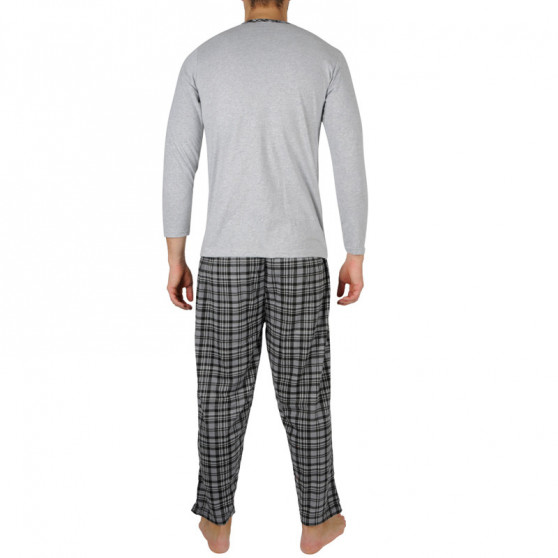 Moška pižama La Penna svetlo siva (LAP-K-18014)