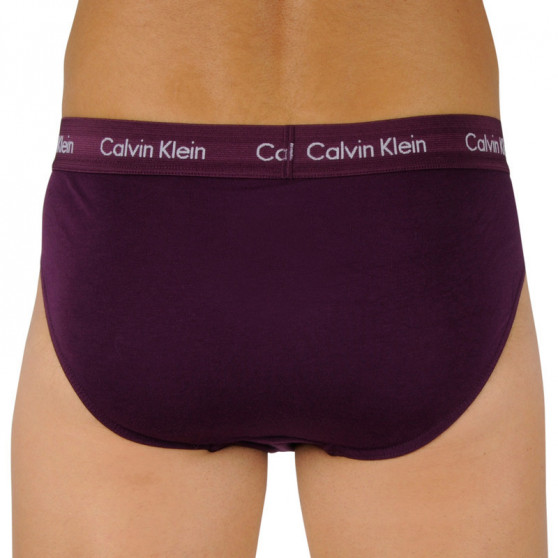 3PACK moške hlačke Calvin Klein večbarvne (U2661G-WHF)