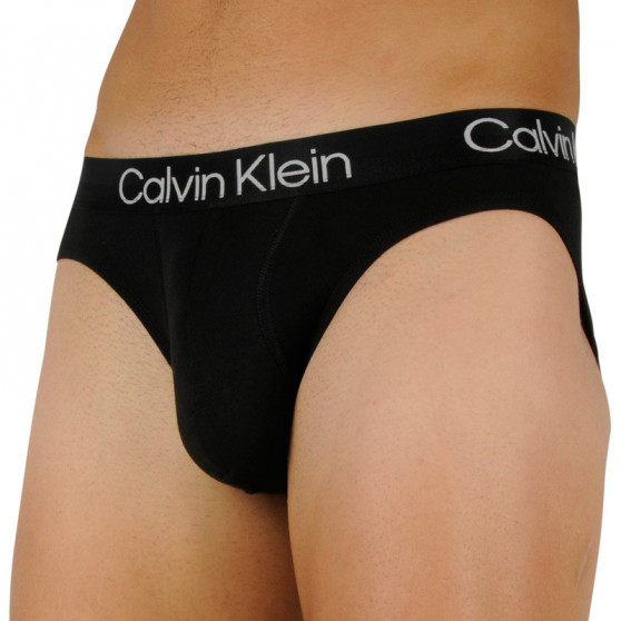 3PACK moške hlačke Calvin Klein črna (NB2969A-7VI)