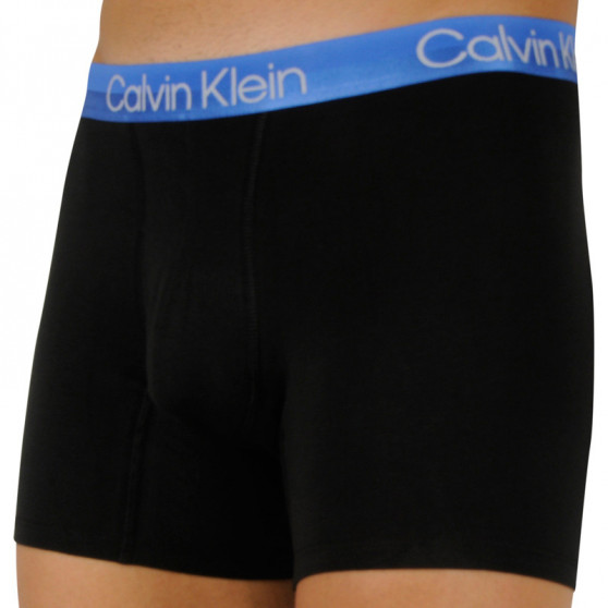 3PACK Moške boksarice Calvin Klein črne (NB2971A-UW9)