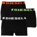 3PACK Moške boksarice Diesel črne (00CKY3-0BAOF-E4101)