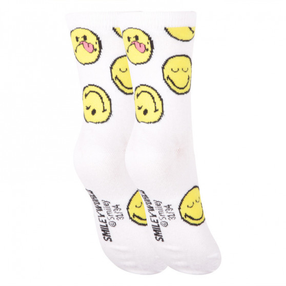 Otroške nogavice E plus M Smiley bela (SMILEY-A)