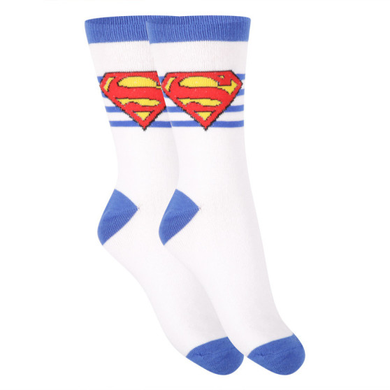 Otroške nogavice E plus M Superman bela (SUPERMAN-B)
