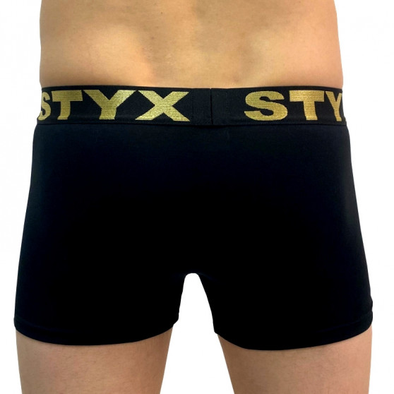 Moške boksarice Styx / KTV športna guma črna - črna guma (GTCK960)