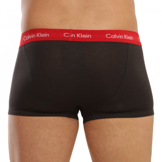 3PACK Moške boksarice Calvin Klein črne (U2664G-WHJ)