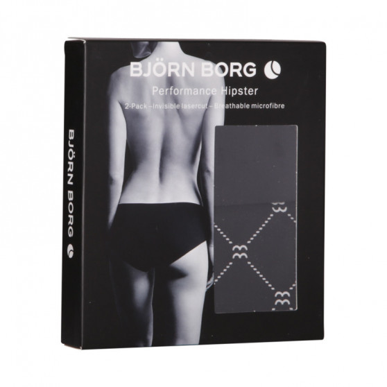 2PACK ženske hlačke Bjorn Borg črna (10000208-MP002)