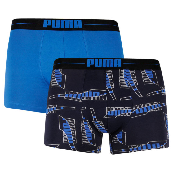 2PACK moške boksarice Puma temno modre (701202497 002)