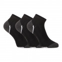 3PACK ženske nogavice DIM nizke črne (DI0005US-A02)