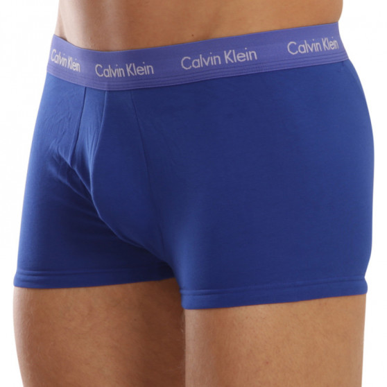 3PACK moške boksarice Calvin Klein modre (U2664G-WHV)