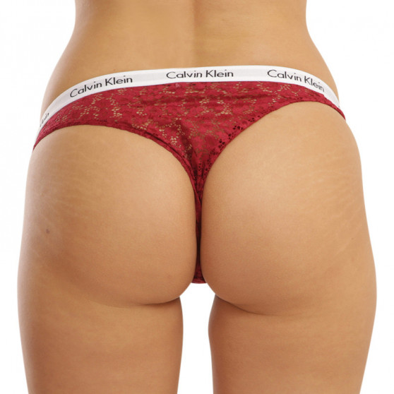 3PACK ženske brazilske hlačke Calvin Klein večbarvne (QD3925E-W5G)
