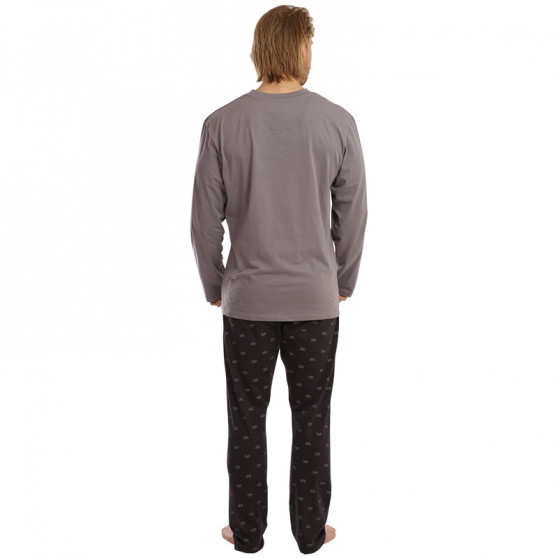 Moška pižama Gino siva (79107)
