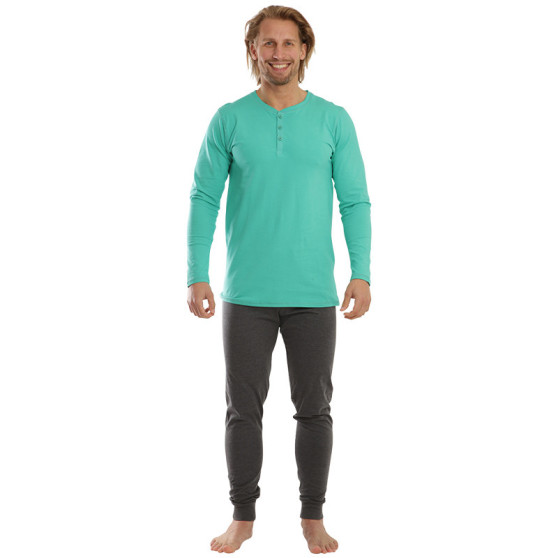 Moška pižama Gino zelena (79115)