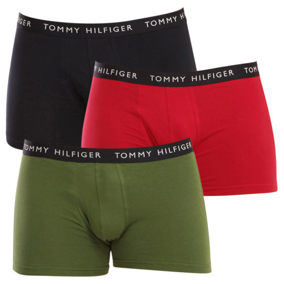 3PACK Moške boksarice Tommy Hilfiger večbarvne (UM0UM02203 0XI)