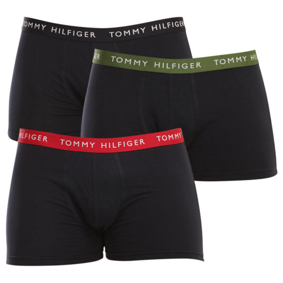 3PACK moške boksarice Tommy Hilfiger temno modre (UM0UM02324 0XI)