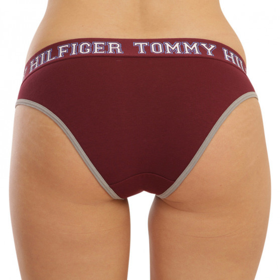 Ženske hlačke Tommy Hilfiger rdeča (UW0UW03163 VLP)