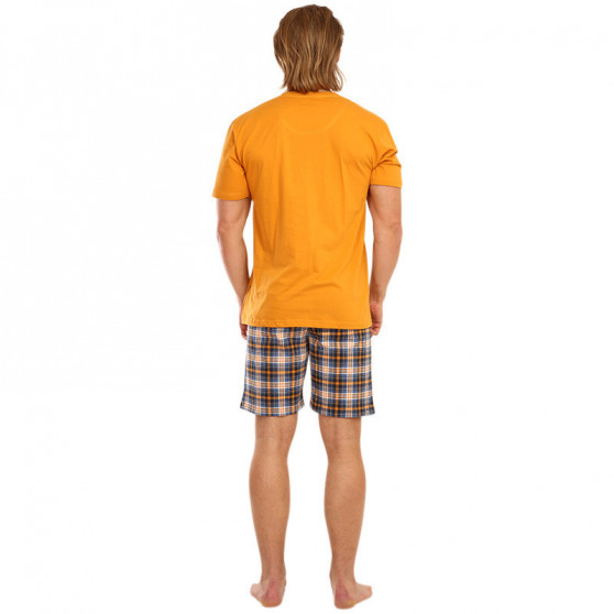 Moška pižama Cornette Mark oranžna (326/111)