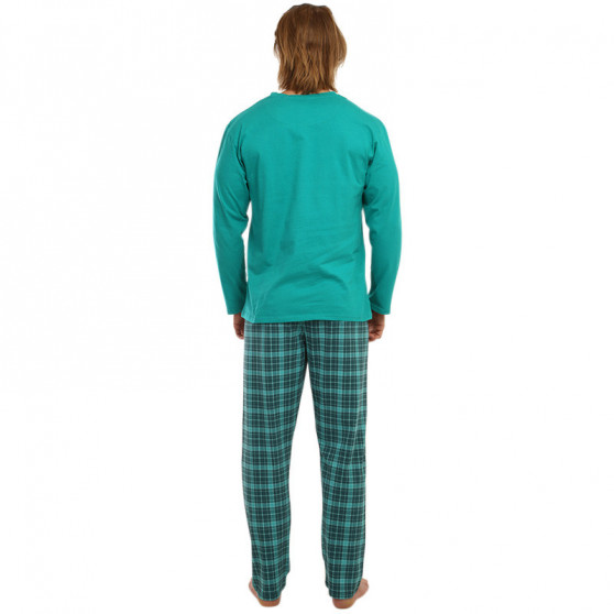 Moška pižama Gino zelena (79113)
