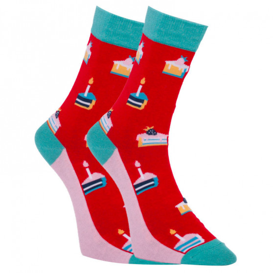 3PACK vesele nogavice Dots Socks v darilni škatli (DTS-4435061)