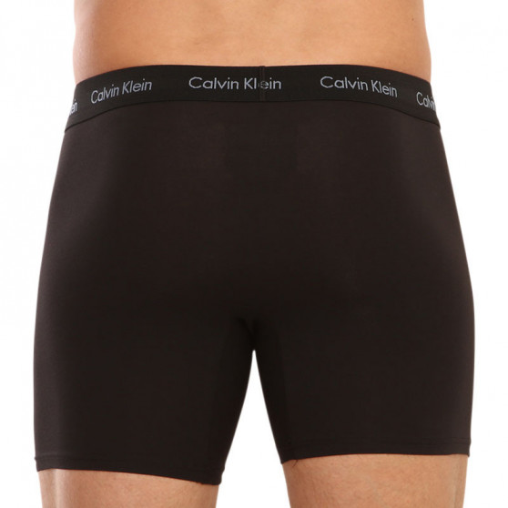 3PACK Moške boksarice Calvin Klein črne (NB1770A-X09)