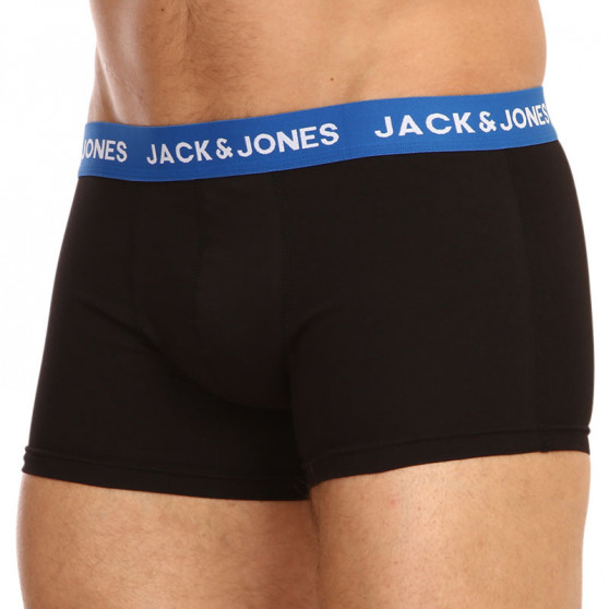 5PACK Moške boksarice Jack and Jones črne (12142342 - blue/black)