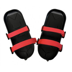 Snežni škornji z drsenjem Vuzky rdeča (VZK)