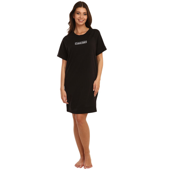 Ženska nočna srajca Calvin Klein črne (QS6800E-UB1)