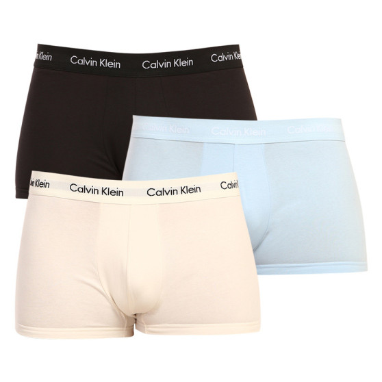 3PACK Moške boksarice Calvin Klein večbarvne (U2664G-1WC)