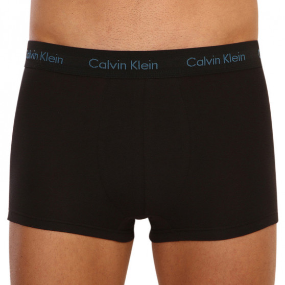 3PACK Moške boksarice Calvin Klein črne (U2664G-1TT)