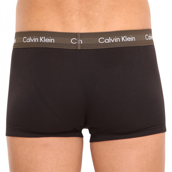3PACK Moške boksarice Calvin Klein črne (U2664G-1TU)