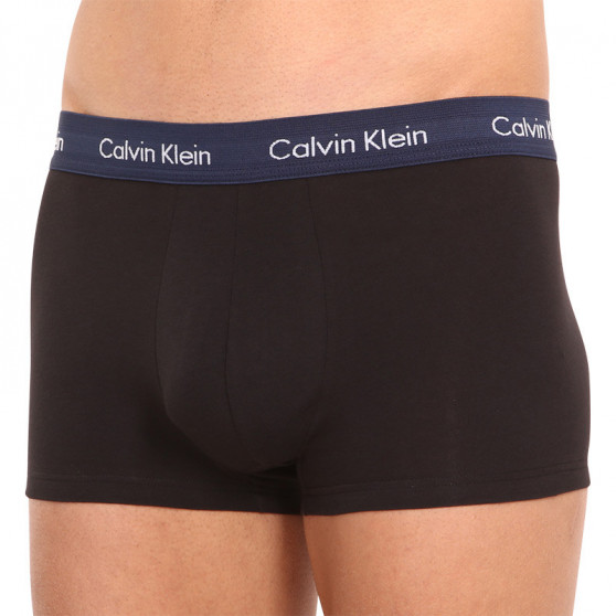 3PACK Moške boksarice Calvin Klein črne (U2664G-1TU)