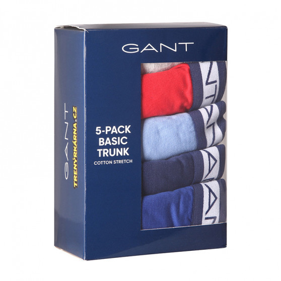 5PACK Moške boksarice Gant večbarvne (902035553-094)