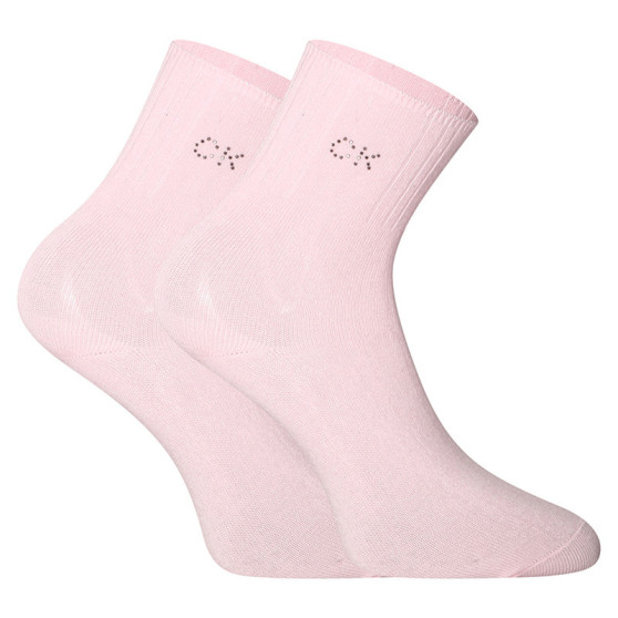Ženske nogavice Calvin Klein roza (701218781 003)