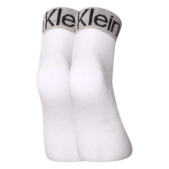 3PACK nogavice Calvin Klein gleženj bele barve (701218722 002)