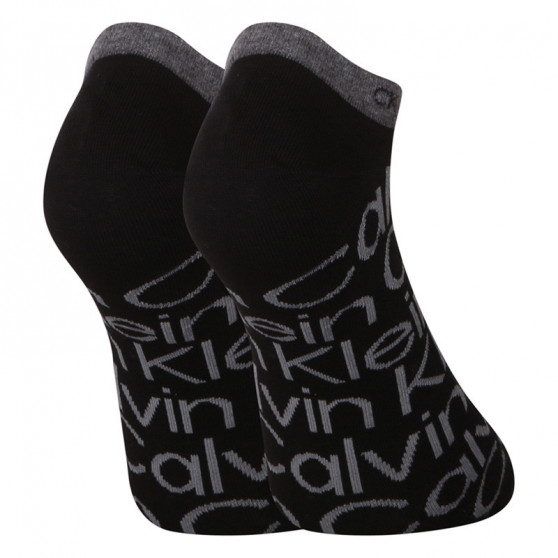 2PACK nogavice Calvin Klein nizke črne (701218714 001)