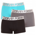 3PACK Moške boksarice Calvin Klein večbarvne (NB3130A-13C)