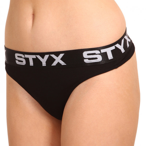 Ženske tangice Styx športna guma (IT960)