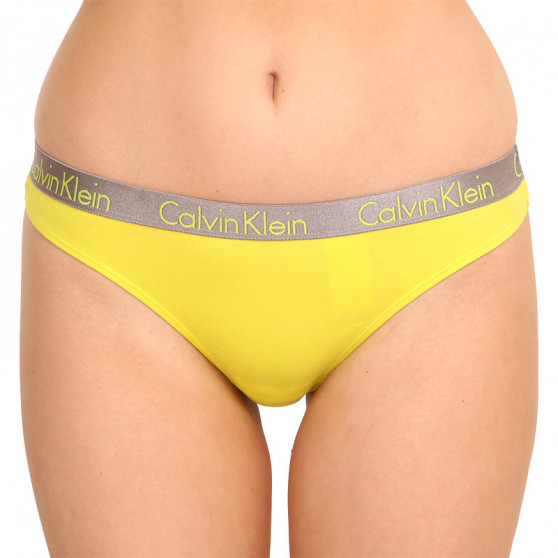 3PACK ženske tangice Calvin Klein večbarvne (QD3560E-283)