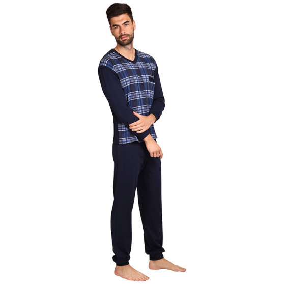 Moška pižama Foltýn modra (FPD9)