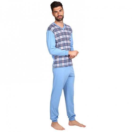Moška pižama Foltýn prevelike modre (FPDN11)