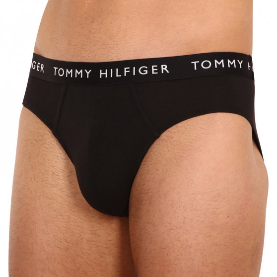 3PACK moške hlačke Tommy Hilfiger črna (UM0UM02206 0TE)