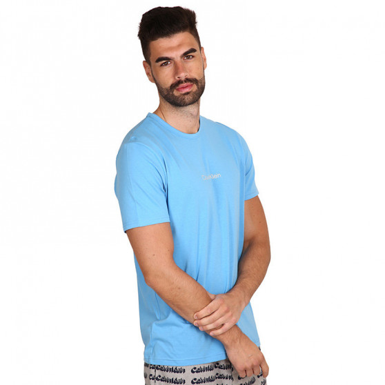 Moška majica Calvin Klein modre (NM2170E-CY0)