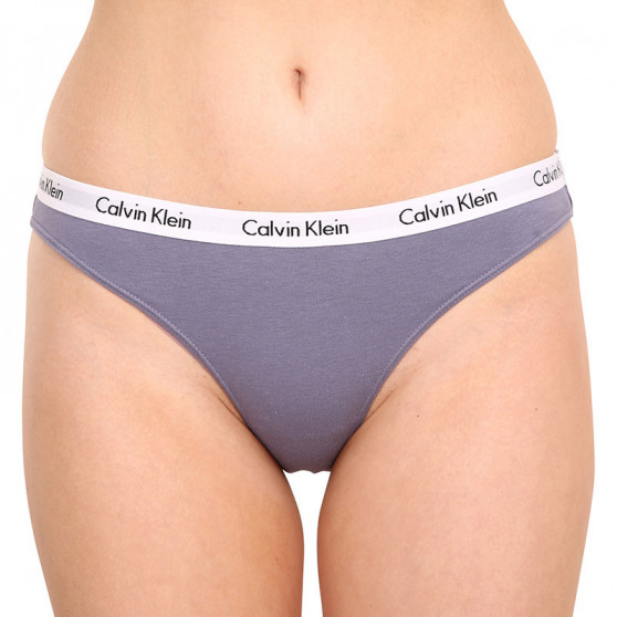 3PACK ženske hlačke Calvin Klein večbarvne (QD3588E-1CX)