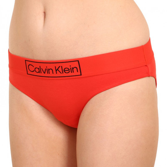 Ženske hlačke Calvin Klein rdeča (QF6775E-XM9)