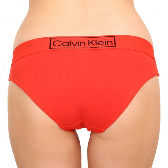 Ženske hlačke Calvin Klein rdeča (QF6775E-XM9)