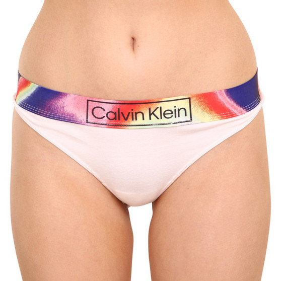 Ženske tangice Calvin Klein bela (QF6857E-100)