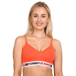 Ženski modrček Tommy Hilfiger ojačan oranžni (UW0UW03499 XMV)
